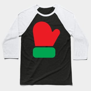 Santa Claus Glove Baseball T-Shirt